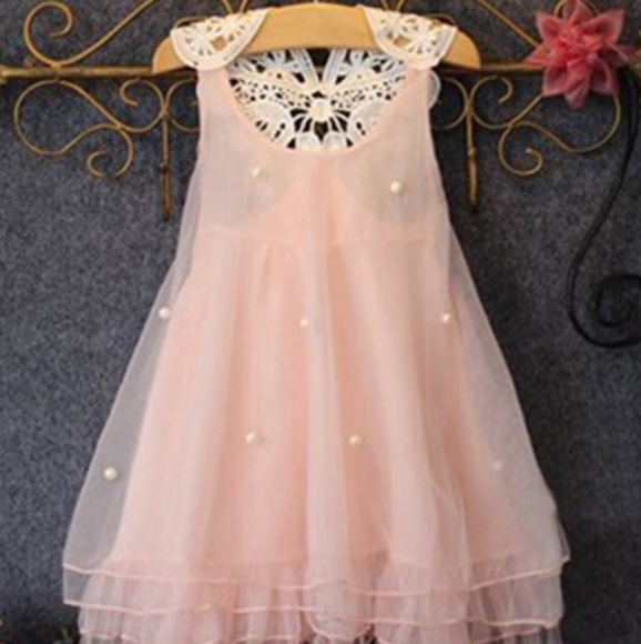 Girls princess sleeves dress - Picture 1 of 2